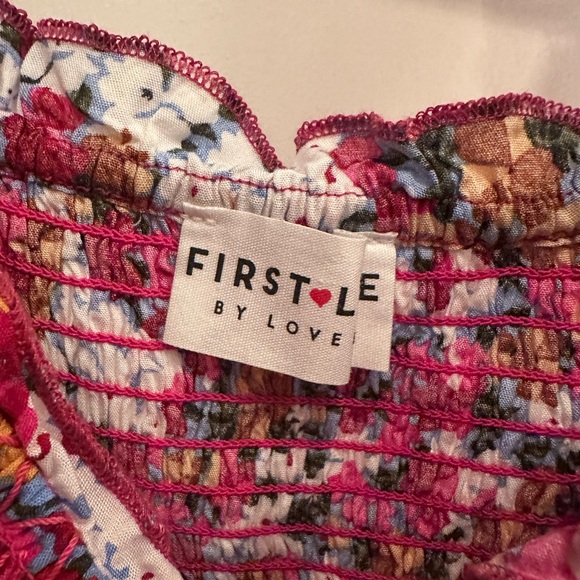 First Love Multicolor Floral maternity dress - Picture 3 of 3